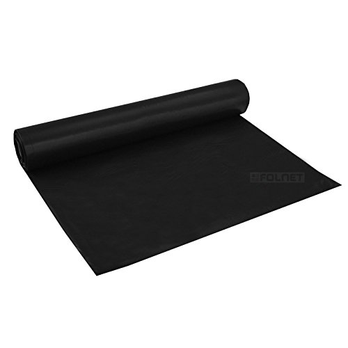 Baufolie Schwarze Abdeckfolie Estrichfolie 0,1mm 100µm PE FOLIE 2m x 50m (100m²) Baufolie Schwarze Abdeckfolie Estrichfolie 0,1mm 100µm PE FOLIE 2m x 50m (100m²)