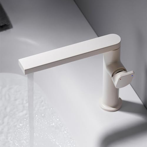 Grifo de baño giratorio para evitar salpicaduras en el lavabo 3