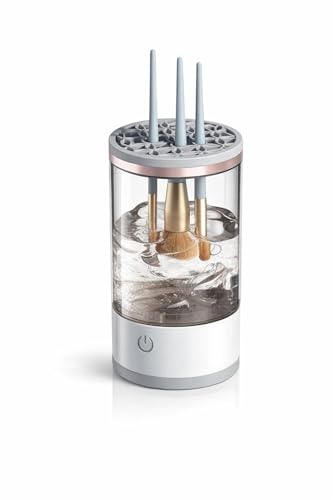 Limpador Elétrico de Pincéis USB – Limpeza Profunda em Minutos, Menos Bactérias, Mais Durabilidade dos Pincéis