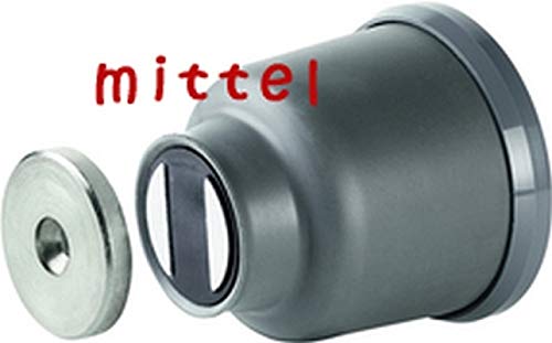 Preisvergleich Produktbild Magnet-Türfeststeller Wandmontage"mittel" in BRAUN