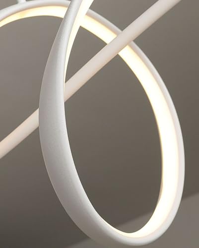 Luminosité réglable lampe suspension pour éclairage salon sans reflet - 2