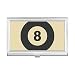 Billiards Sport Simple Geometry Pattern Business Card Holder Case Pocket Box Wallet