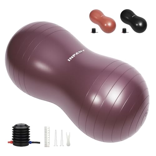 Image of INPANY Peanut Exercise Ball for Labor, Physical Therapy & Fitness