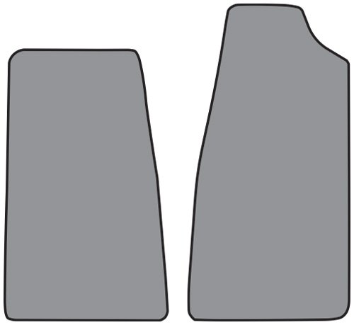 Part Synergy Replacement for 1975-1981 Triumph TR7 Floor Mat (P1604F) 801 Black Cutpile - Exact Fit - Without Logo