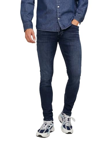 Jean Glenn Jack & Jones homme noir slim fit stretch taille 31W 30L