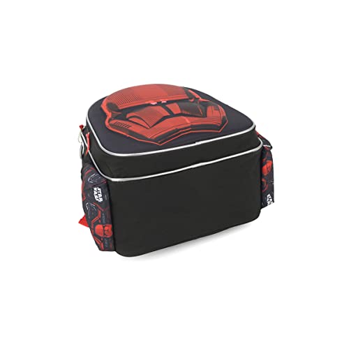 Mochila Star Wars The Mandalorian Preta Luxcel
