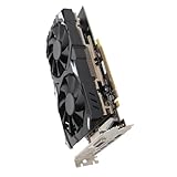 Double ventilateurs de refroidissement : la carte graphique de jeu est livrée avec deux ventilateurs de refroidissement indépendants pour une température de fonctionnement plus basse, une efficacité plus élevée, un faible bruit et un fonctionnement silencieux.