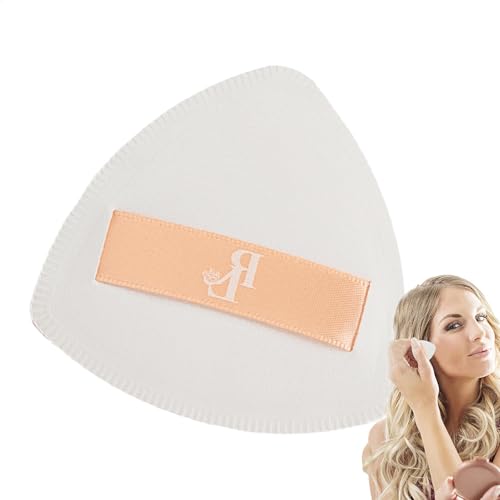 Éponges de maquillage pour fond de teint, Foundation Puff - Puff Tampon De Maquillage Powder Puff Dans Noir - Bouffée de coussin de fond de teint efficace et pratique, bouffée de poudre triangulaire p