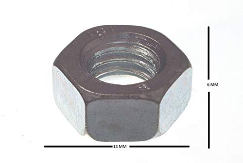 Écrous hexagonaux M8 en acier résistant pour assemblages extérieurs - 2