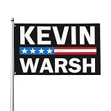 Kevin Warsh 2026 flag New Fed Chair Flags 3x5 Ft Yard Sign Banner
