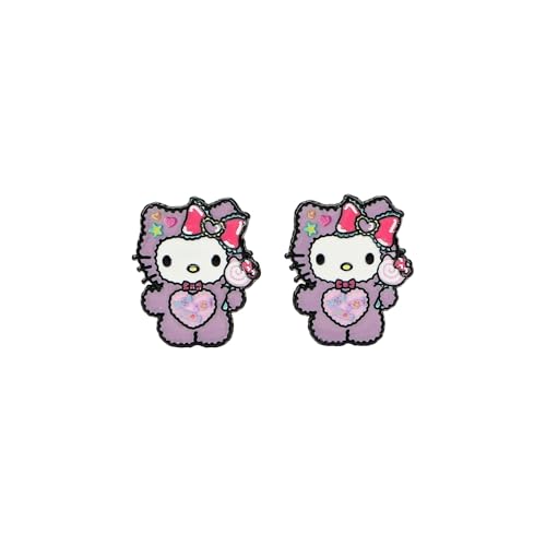 Hello Kitty 8-Pair Clip-On Earrings Set2
