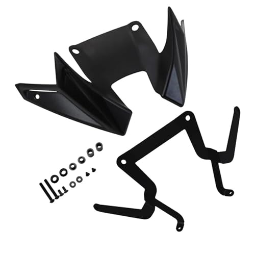 Aileron moto pour CB500 Hornet 2024 2025 extension cône bec noir