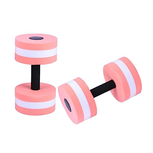 HANABASS Water Floating Dumbbells for Pool Yoga Adult Boys and Girls Eva Material Non-slip Design
