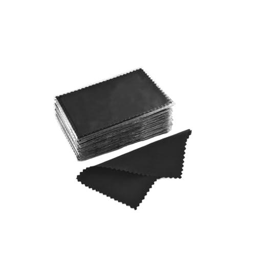 XPJYUA Limpia Plata Paño for pulir Plata, paño for pulir Plata, paño de Limpieza Suave, paño de Limpieza for Herramienta de joyería de Oro y Plata(Color:26-50pcs)