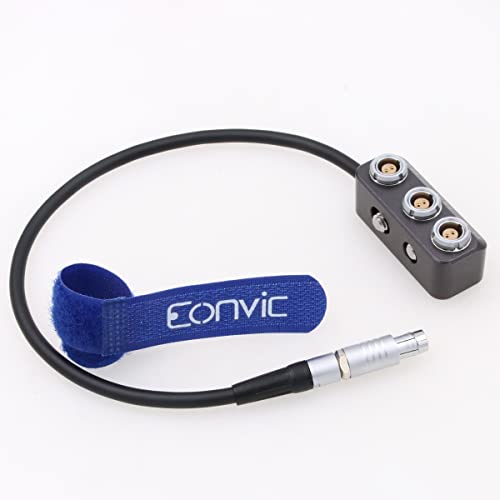 Cable divisor Fischer RS elimina baterías extra en cámaras ARRI Alexa con 3 salidas de 2 pines 3