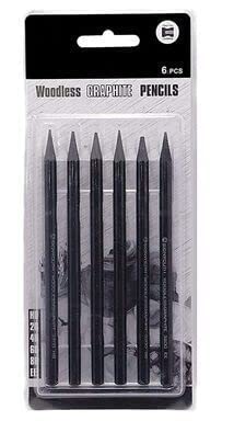 ikis Woodless Graphite Woodless Graphite Pencil Set for Drawing, Writing, Shading, Coloring, 6 Pieces-picture-17