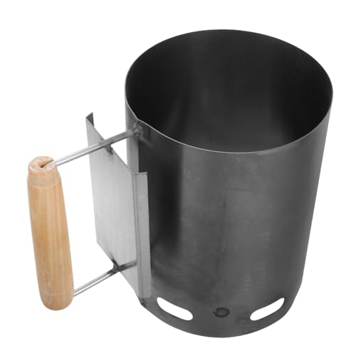 BESPORTBLE Charcoal Lumpwood Chimney Stack Bbq Charcoal Chimney Starter for Outdoor Cooking Portable Stove Accessory