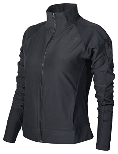 New Balance Damen WJ11466 Jacke, Schwarz, S