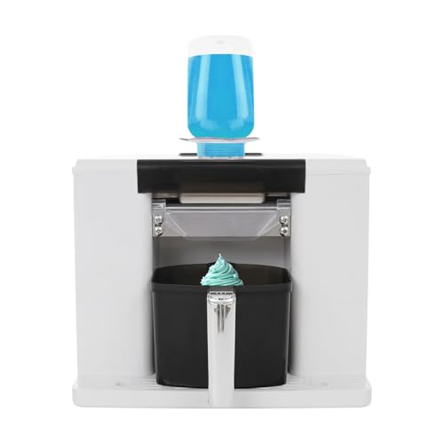 Máquina automática de hielo en escamas 280W 110V blanca miniatura 2