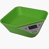 Brideal Digital Kitchen Food Scale Multifunction Electronic Food Scales with Removable Bowl Max 11lb/5kg