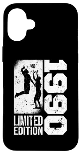 Volleyball �o���[�{�[���I�� ���B���e�[�W 1990 �a���� �o���[�{�[�� �X�}�z�P�[�X iPhone 16 Plus �p