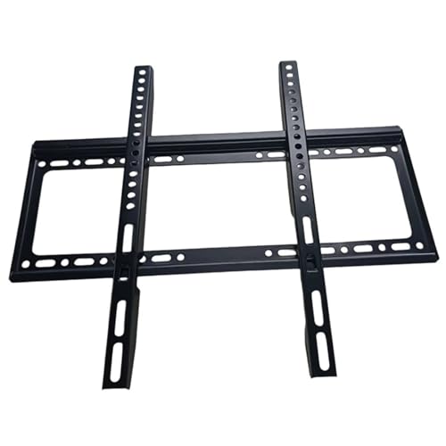 Support mural plat INFRI pour moniteur et ecran TV LED LCD de 66 a 152 cm avec niveau