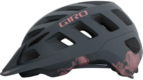 Giro Radix MIPS All Mountain - Casco de bicicleta de montaña (51-55 cm), color gris y rosa
