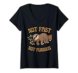 Funny Sloth Animal Not Fast Not Furious Tees