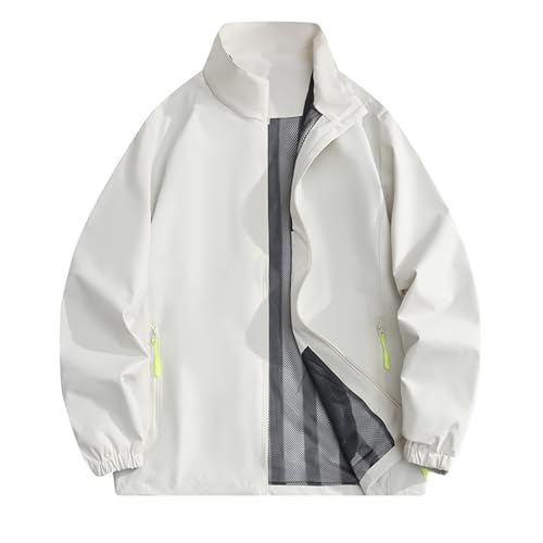Chaqueta impermeable mujer con capucha deportiva de gran tamaño abrigo casual