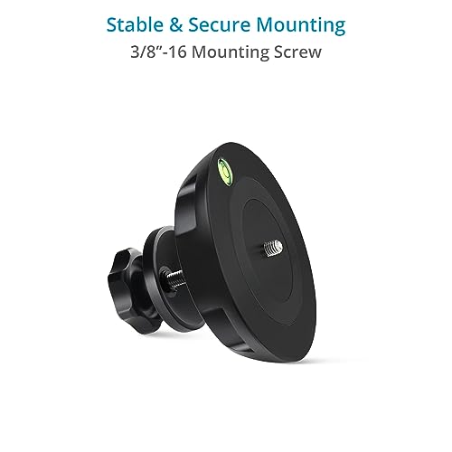 PROAIM 150mm Half Ball Adapter (Flat-Bowl Camera Mount) Camera. Converts Flat Head to 150mm Ball Base. For 150mm Bowl Tripods & Hi-Hats. 3/8"-16 Tie-Down Screw (BA-150) - Image 4