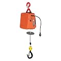3-in-1 Electric Hoist Winch - 1100lbs Portable, 1500W 110V Power Winch Crane, 25ft Lifting Height, with Wire & Wireless Remote Control, Overload Protection for Lifting & Towing, Heavy-Duty Design