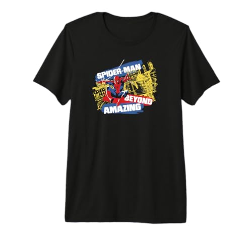 Spider-Man 60th Anniversary Premium T-Shirt aux finitions haut de gamme