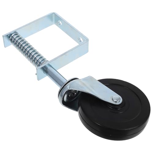 Roue de support robuste BETOOKY à ressort pour grand portail extérieur