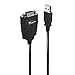 LINDY 1 Meter USB to Serial Adapter 9 Way RS-485 (42845)
