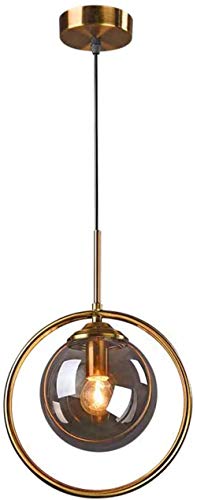 Vintage Vetro Lampadario Lampada a Sospensione