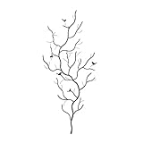 Deco 79 Metal Bird Home Wall Decor Wall Sculpture, Wall Art 25' x 1' x 58', Brown