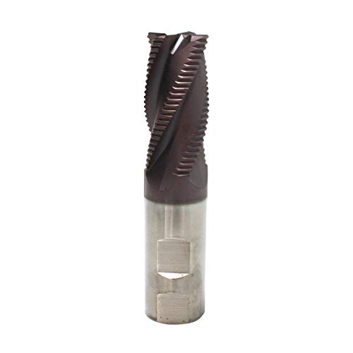 Image of HFS(R) Roughing End Mill Square End Mill 4 Flute M42 8% Cobalt TiAlN for Steel 1 inch Dia.