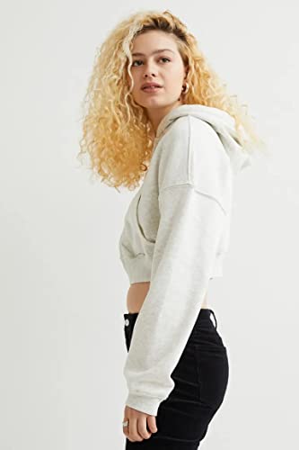 Image of Women Cotton Blend Hooded Sweatshirt
