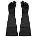 Ocnvlia Sand Blasting Gloves for Sandblast Cabinet Gloves 60x20cm