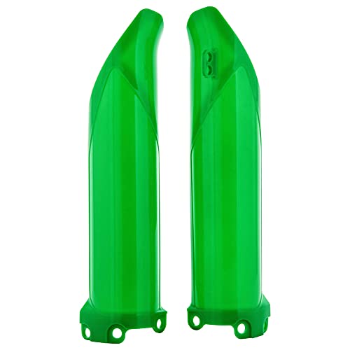 Jeu de housses de fourche Acerbis vert anti-impact pour Kawasaki KX250F