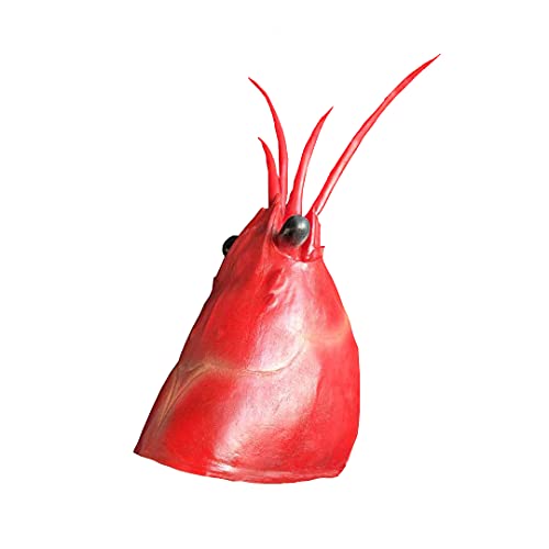 Masquerade Halloween Cos Festival Prop Carnival Mask Lobster Cosplay Costume Latex Red #TOP6