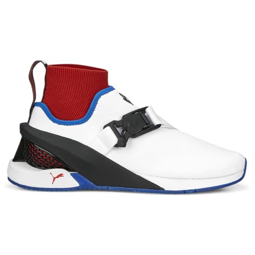 PUMA Mens Scuderia Ferrari Ionf Miami Slip On Sneakers Shoes Casual - White