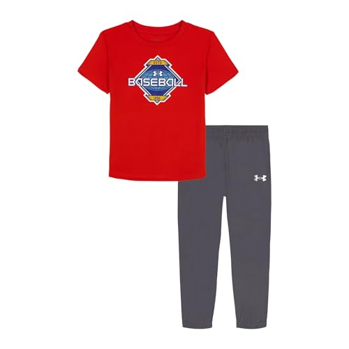 Image of Under Armour Boys 2-piece Short Sleeve Graphic T-Shirt and Joggers Set