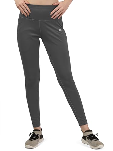 Image of Mehrang Gym wear Mesh Legging Workout Pants with Side Pockets /Stretchable Tights /Highwaist Sports Fitness Yoga Track Pants for Women & Girls