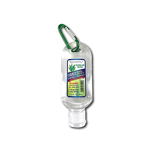 Mini Size Hand Sanitizer 1 BOX (100pcs) Enriched with Aloe Vera Gel Sanitizer 2.0 FL. OZ. (60ml)