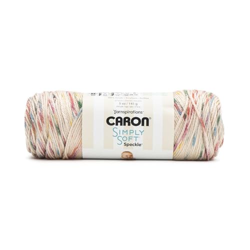 Image of Caron Simply Soft Speckle Yarn, Vintage