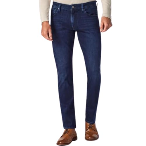 Men's Courage Mid-Rise Straight Leg Denim Jeans, Dark Midnight Brushed Urban