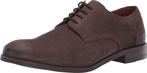 Image of Clarks Flow Plain Dark Brown Nubuck 7.5 D (M)