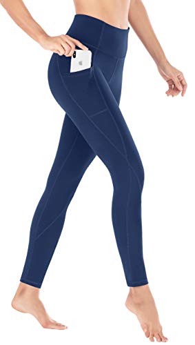 Image of Heathyoga Yoga Pants with Pockets Extra Soft Leggings with Pockets for Women Non See-Through High Waist Workout Leggings