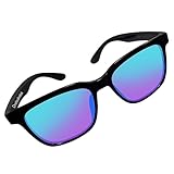 Dwbulndok Color Blindness Glasses Red-green Blind Sunglasses Color Correction ZD-602, Used for Indoor and Outdoor Color Vision Abnormalities